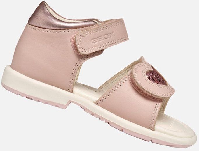 Geox B Verred B, babysandalen voor meisjes, Lt Roze, 21 EU