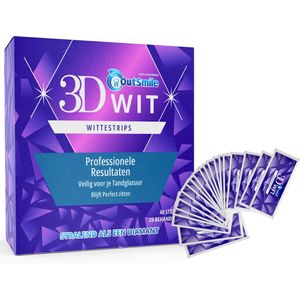 Outsmile™ 3D Luxe Whitening Strips - Tanden Bleken - PAP+ Whitening Strips - Whitestrips - Tandenbleekset - Tandenblekers - Teeth Whitening Strips - 20 Strips / Behandelingen