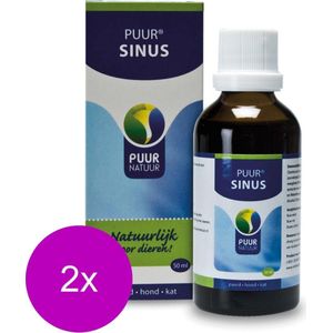 Puur Natuur Sinus - Supplement - Luchtwegen - 2 x 50 ml