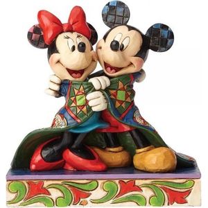 Disney - Traditions - Beeldje - Warm Wishes - Mickey & Minnie Mouse