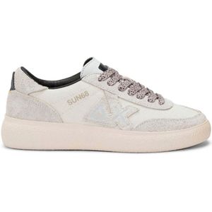 SUN68 - Sally - Sneakers - Wit