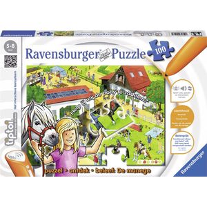 tiptoi® puzzel Manege - 100 stukjes - Ravensburger - Leersysteem