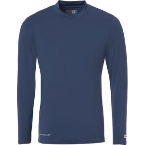 Uhlsport Distinction Colors Baselayer  Sportshirt performance - Maat 164  - Unisex - donker blauw