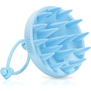 Zachte Siliconen Hoofdhuid Massager Borstel voor Ontspanning en Reiniging