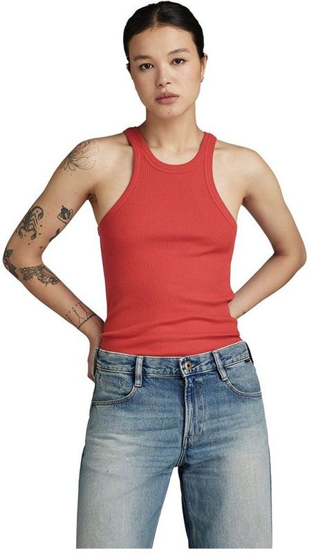 G-star - Italian Army - Mouwloos T-shirt - Super Slim Fit