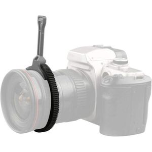 Allecto plus - Verstelbare Zoom Volg Focus Handgreep Hendel met Gear Belt Ring Grijs - Fotografie Accessoires Lens