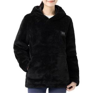 Dames Coral Fleece Verwarmde Trui en Jas - Comfortabele Warmte