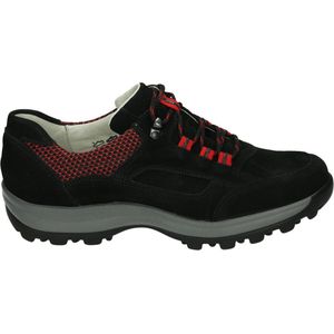 Waldläufer - 471000-H-Holly - Sportieve Lage Damesschoenen - Zwart - Leer