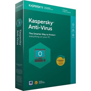 Kaspersky Anti Virus - 3 PC - 1 jaar