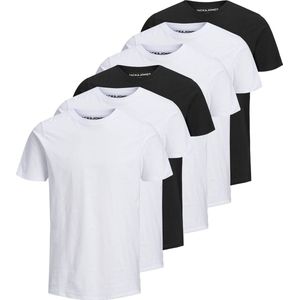 Jack Jones T-shirt JJEORGANIC BASIC TEE O-NECK 3PK Set van 6