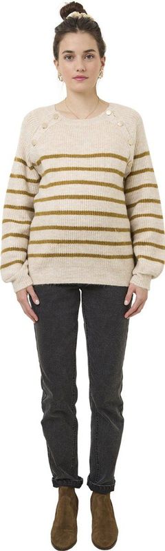 Vertbaudet - Zwangerschaps- en Borstvoedingstrui - Gestreept - Schouderopeningen