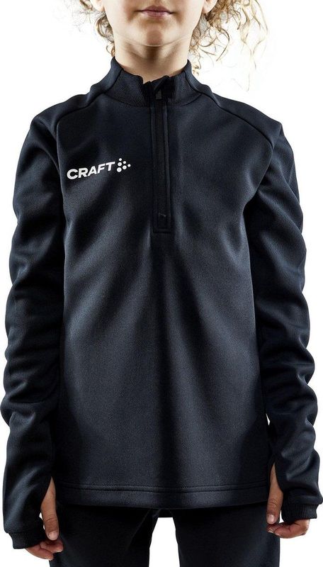 Craft - Evolve Halfzip Jr - Kinderen - Black - Maat 146/152