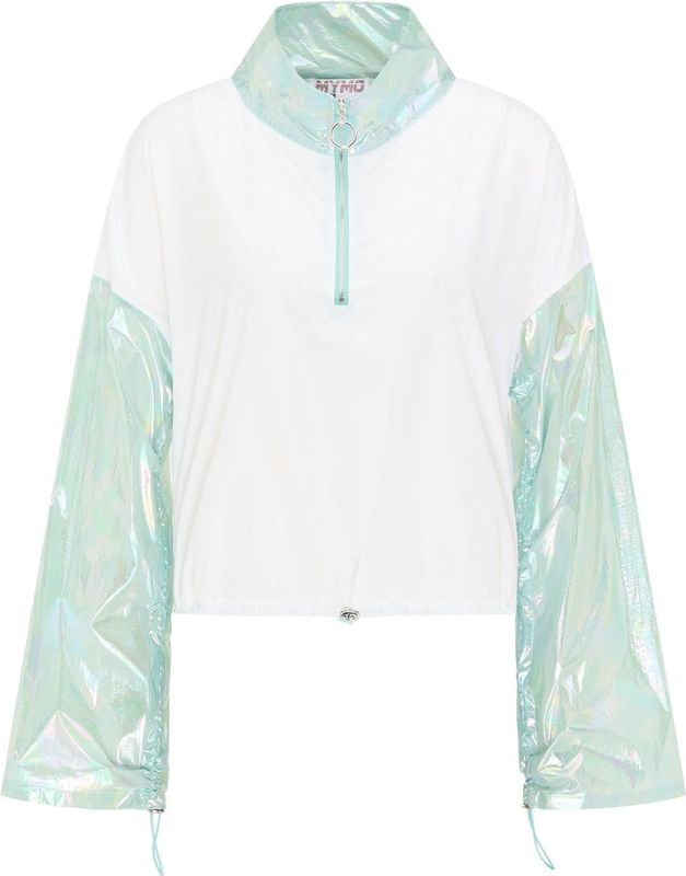 myMo ATHLSR Sportjas  mintgroen / wit