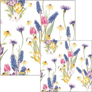 Servetten Dieren Azië 20 Stuks Servetten Dierenreis Azië - 33x33 Cm, Voor Tafeldecoratie En Decoupage Servetten Papier Decoupage