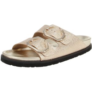 Genuinsvoor vrouwen. G105680 Galia gouden sandalen (36), Goudkleurig, Plat, Geen, Casual