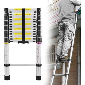 Telescopische Aluminium Ladder - Multifunctionele Vouwladder tot 440cm