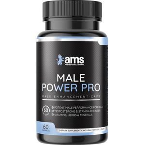 Male Power Pro | Erectiepillen | 60 Vegan Caps | Erectie & Potentie | Testosteron Booster | Discreet Verzonden | Vandaag besteld, Morgen in Huis!