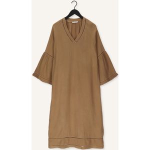 Circle Of Trust Gia Dress Dames - Jurk - Camel - Maat XS