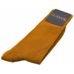 Okergele Sokken - E.L. Cravatte