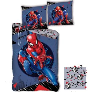 SpiderMan Dekbedovertrek Hero - Eenpersoons - 140 x 200 cm - Polyester