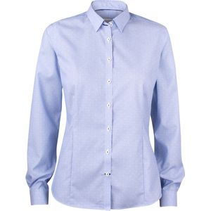 J.Harvest & Frost HEMD PURPLE BOW 140 WOMAN 2914003 - blue stripe - L