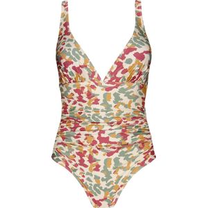 Barts Noya Sculpting One Piece Vrouwen Badpak - maat 38 - Multi