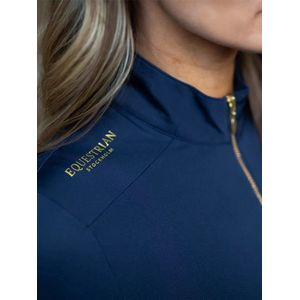 Equastrian Stockholm trainings shirt Blue maat xl