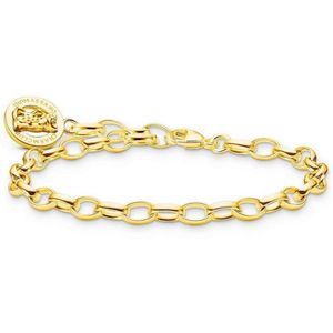 Thomas Sabo - Armband - Gerecycled Zilver - Verguld - 15 cm