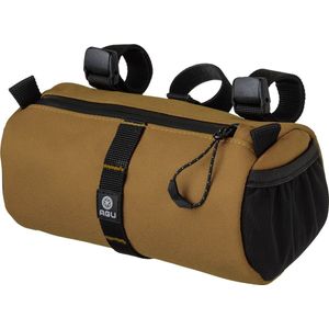 AGU Bikepacking Roll Bag Stuurtas Venture - Bruin - 1,5L - Waterafstotend, Reflecterend, Eenvoudige Montage, 100% Gerecycled Polyester