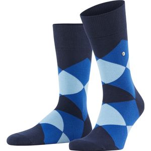 Burlington Clyde one-size organisch katoen sokken heren blauw - Maat 46-50