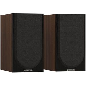 Monitor Audio - Bronze 50 (7G) - Boekenplank Luidspreker - Walnoot - 1 x 1-inch C-CAM Gouden Dome Tweeter