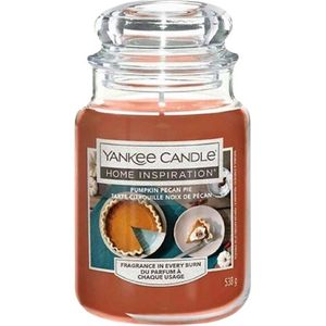Yankee Candle Pumpkin Pecan Pie Geurkaars 538gr
