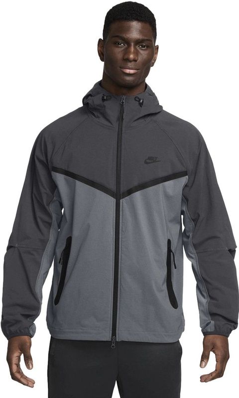 Nike - Tech Windrunner - Jack - Zwart-multicolour