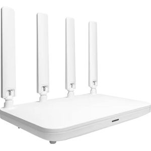 Wi-Fi-router Dual-band 2,4 GHz/5 GHz MU-MIMO+OFDMA, 1Wan+3Lan Gigabit-poort, Draadloze dual-band gigabit Wi-Fi-router 2,4 GHz/5 GHz 4-antenne (WiFi 6)