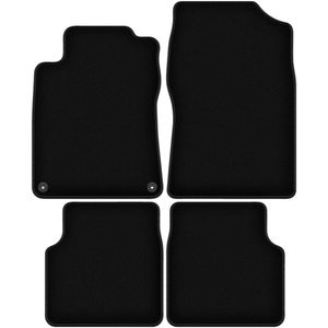 BASIC zwarte veloursmatten voor: Citroen XM break, stationwagen, sedan, hatchback, liftback (1989-2000)