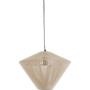 Light & Living Hanglamp Felida - Crème - Ø42cm - Modern - Hanglampen Eetkamer, Slaapkamer, Woonkamer
