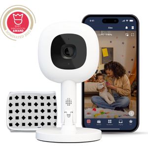Nanit - Pro Camera - Babyfoon - Wit - HD-Video - Huildetectie - Flex Standaard