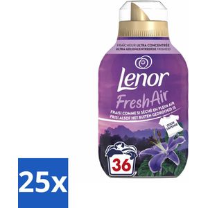 Lenor - Wasverzachter - Fresh Air Maneschijn - Ultra Geconcentreerd - 36 Wasbeurten - Bulkverpakking - 25 stuks
