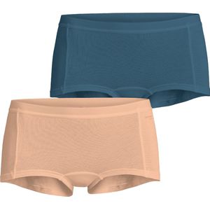 Björn Borg Minishorts Core - Boxershorts - Dames - 2 stuks - Dames - XL - Blauw/Beige