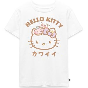 Spreadshirt Hello Kitty Kawaii Stijlen Met Sterren Kinderen Premium Bio T-shirt