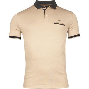 Baileys - Polo - Beige Gemêleerd - Korte Mouwen