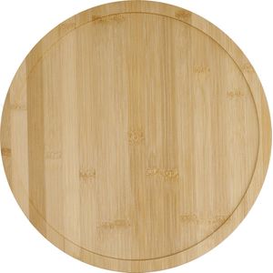 Copco - Basics - Draaibaar Houten Bamboe Lazy Susan - Draaiplateau 35,5 cm - Serveergerei