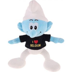 Pluche Smurf I Love Belgium - 20 cm 702005