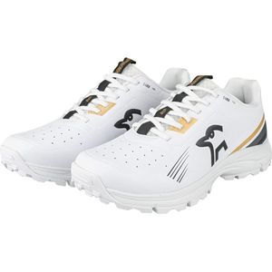 Kookaburra - KC 3.0 - Rubber Cricket Schoenen - Wit/Goud/Zwart