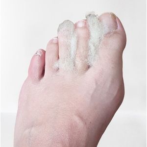 Sportwol - blaren - comfort - wandelen - sporten - geen blaren - anti wrijving - wintertenen- 10 gram