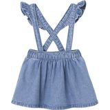Vertbaudet - Denim Rok - Met Bretels - Baby - 100% Katoen