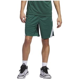 adidas - Legends 3 Stripes - Korte Broek - Groen - 7 inch