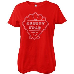 Spongebob The Krusty Krab Since 1999 Girly Tee Damen T-Shirt Red-S