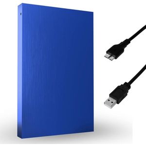 CRLYN® Harde Schijf Extern - Draagbare - 1TB Opslag - Blauw