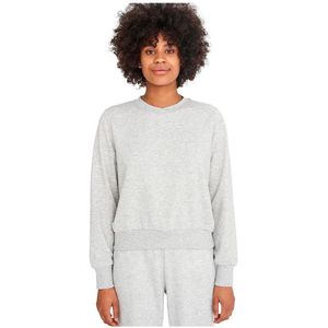 Noisy May - Lupa Logo Hoodie - Grijs - Gebreide Sweater